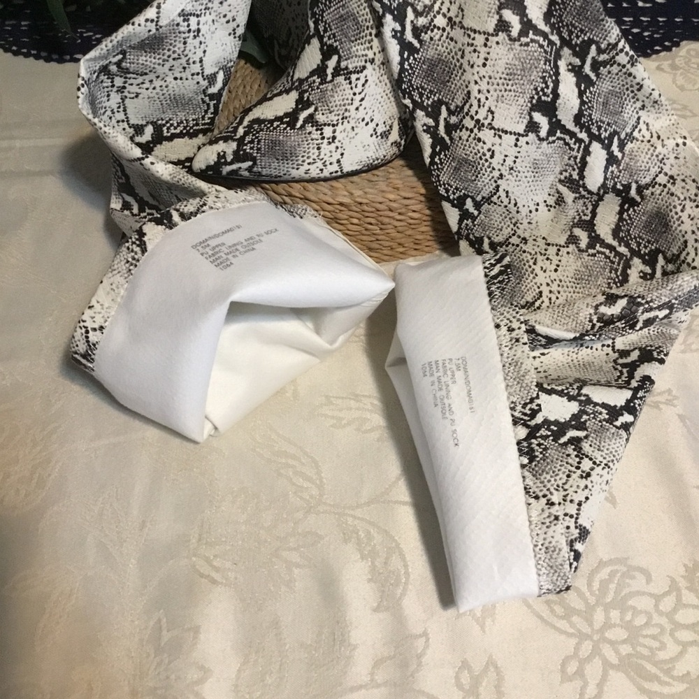Steve Madden Snakeskin Over-the-Knee Boots - Picture 8 of 13